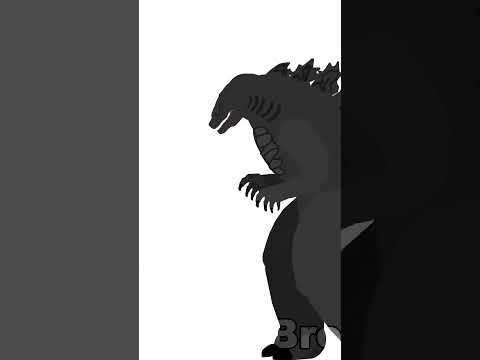 T-rex VS Godzilla roar #shorts #youtubeshorts #alookhaoge