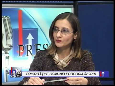 PRESA LIBERA TRECERE 2 FEB 2016 - PRIORITATILE COMUNEI PODGORIA IN 2016