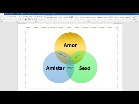 Tutorial como hacer un diagrama de venn en word