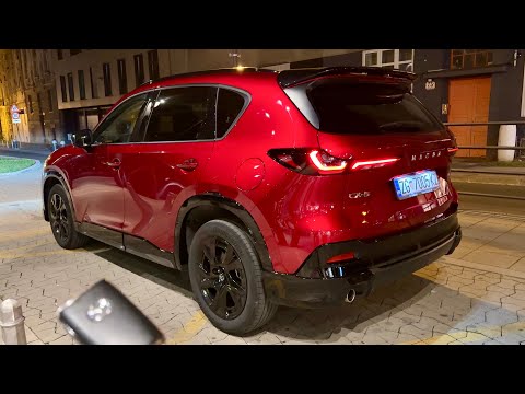 New MAZDA CX-5 2026 (EUROPE) at night - IMPRESSIVE LED lights, BIG SCREEN & AMIBENT LIGHTS