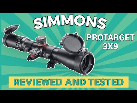 Simmons PROTARGET 3x9 Reviewed and Tested