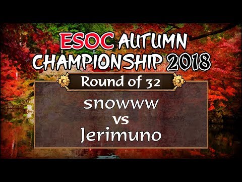 [AoE3] ESOC Autumn Championship 2018 — RO32: snowww vs Jerimuno