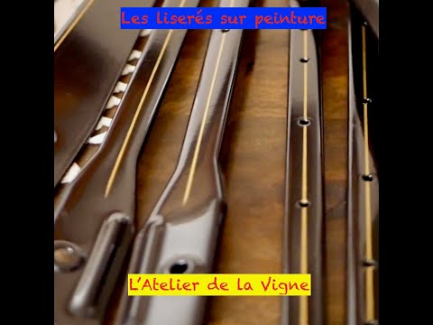 Les liserés sur peinture