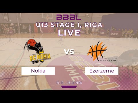 BC Nokia 2013 vs Ezerzeme-Rezekne 2013 | BBBL Boys U13
