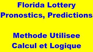Florida Lottery - New York Lottery - Pick Midday 30.06.17
