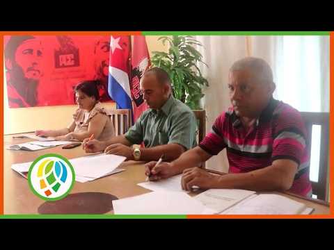 Recorrido de trabajo de Yamilé Ramos en Minas de Matahambre