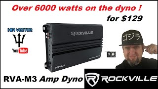 Rockville amp dyno RVA-M3 Shocking power for the price