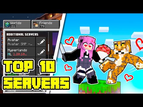 *NEW* Top 10 BEST Servers For MCPE 2023 (1.20+) - Minecraft Bedrock Edition Xbox One, PS4