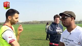 Moh Competes To Play With Ian Wright