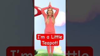 🫖 I’m a Little Teapot – Kids Sing-Along &amp; Dance 💃 | Kitty + Custard Club #Shorts #ImALittleTeapot