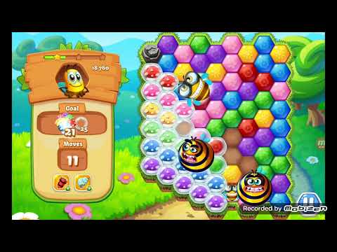 Bee Brilliant Blast Level 350 - Fail