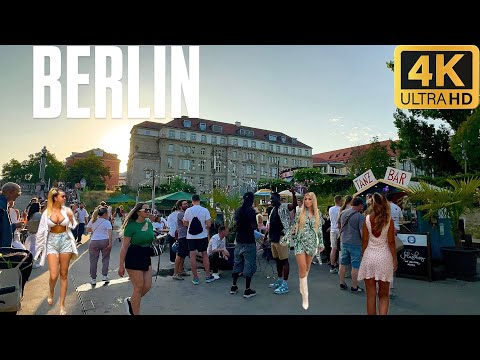 BERLIN,GERMANY 🇩🇪 30°C 🔥- Hot Summer in Berlin WALKING TOUR | 4K-HDR-60 fps| 20 June 2025