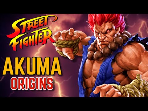 Akuma Origins - This Heartless Ultra-Powerful Street Fighter Whose Mere Presence Terrified People