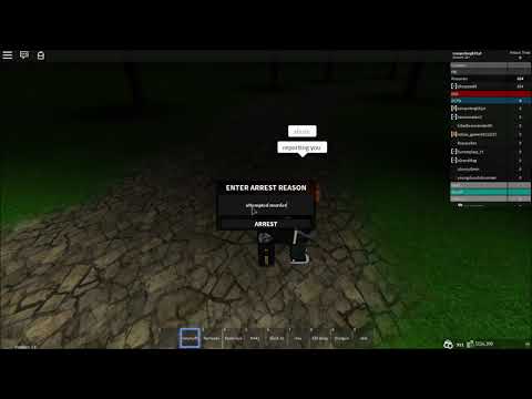 Copman934 Claming Abuse And Cuff Rush On Roblox Raddleton City 9