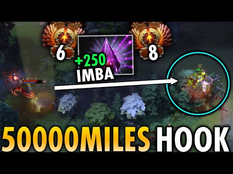 IMBA 50000-Miles SEER STONE HOOK!! WTF EPIC PUDGE 10K MMR BATTLE | GENIUS PUDGE