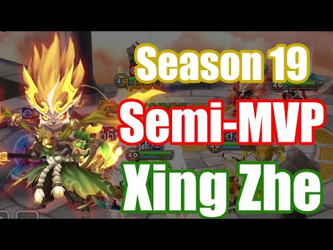 【Summoners War | Curry's RTA】Season 19 Semi-MVP Xing Zhe, world no1 tanky monky!