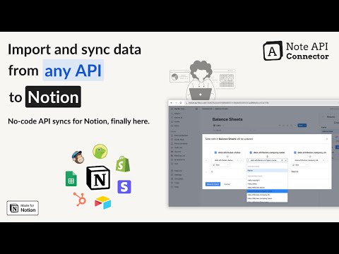 Note API Connector video preview