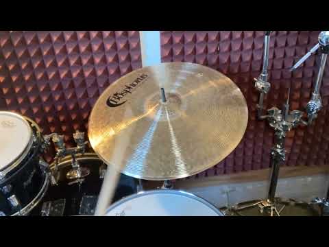 Bosphorus New Orleans 20" Ride 2318g w/ video demo of actual cymbal for sale image 2
