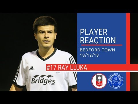 Ray Lluka Post-Match: Bedford Town (A) (FA Trophy 1st Round)
