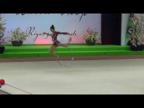 Adilya Tlekenova KAZ hoop all around Baltic Hoop 2018