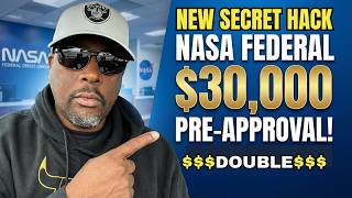 NEW SECRET $30,000 Nasa Credit Union Soft Pull Pre-Approval Hack | (Better than Navy Federal)
