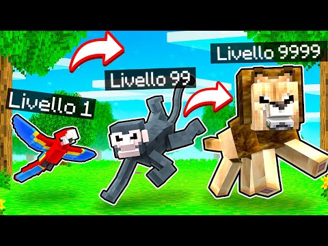 MANGIA GLI ANIMALI PER CRESCERE SU MINECRAFT!