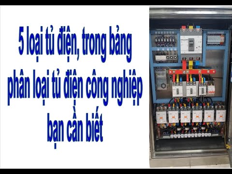 5 loại tủ điện cơ bản trong điện công nghiệp