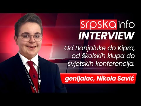 Nikola Savić petnaestogodišnji genijalac iz Banjaluke koji spaja Pitagoru i vještačku inteligenciju