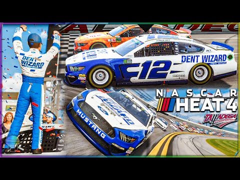 A TALLADEGA CLASSIC! [INSANE PHOTO FINISH] | NASCAR Heat 4