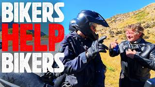 We Stopped To Check On A Fellow Rider | Lewis Pass, New Zealand