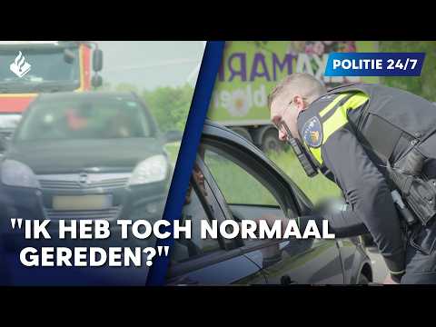 Politie 24/7 l Afgeleid in het verkeer