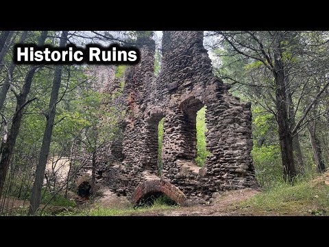 Historic Harrisville Ghost Town & Paper Mill Ruins in the Pine Barrens - New Jersey