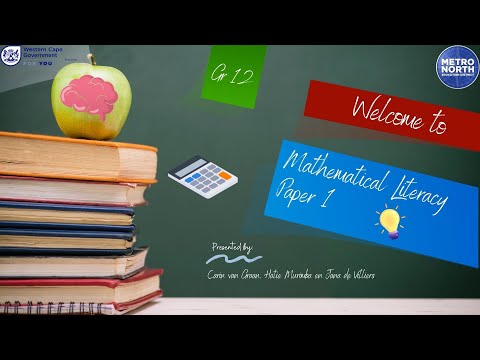 Metro North Final Push 2022 - Mathematical Literacy Paper 1