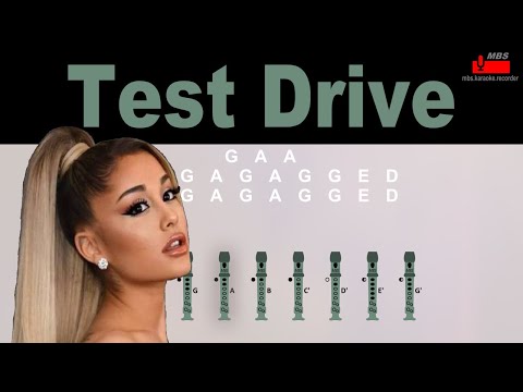 Test Drive Ariana Grande Flute Recorder Tutorial / How To Play