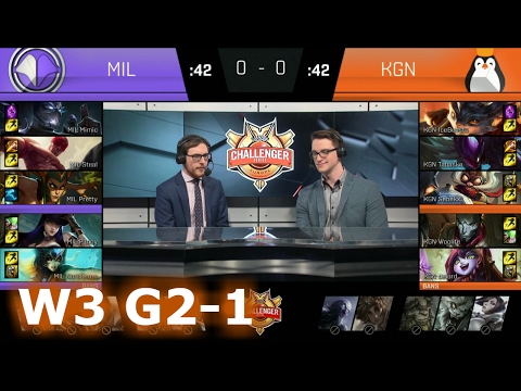 Millenium vs Kinguin | Game 1 S7 EUCS Spring 2017 Week 3 | MIL vs KGN G1 1080p