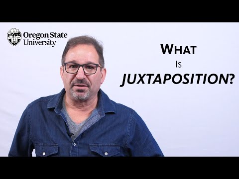 "What is Juxtaposition?": A Literary Guide for English Students and Teachers