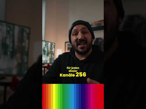 8bit vs 10bit Farben, was ist besser?!  #videotipps #lifestyle #colorgrading #farben