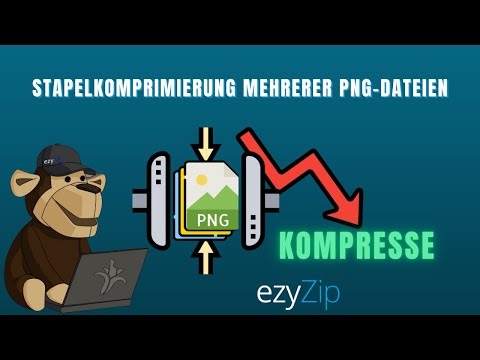 🖼 PNG-Dateien Stapelweise Komprimieren