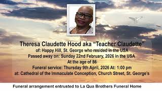 MTV OBITUARIES FOR WEDNESDAY 8TH APRIL 2026