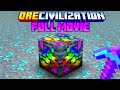 Minecraft But I Survive In ORE CIVILIZATION FULL MOVIE