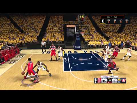 NBA 2K15 william mack shooting guard best dunk