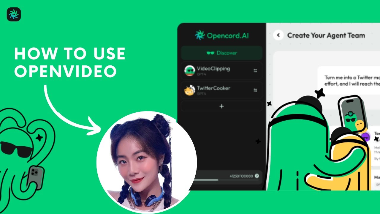 Opencord AI | Get Started with OpenVideo AI Agent