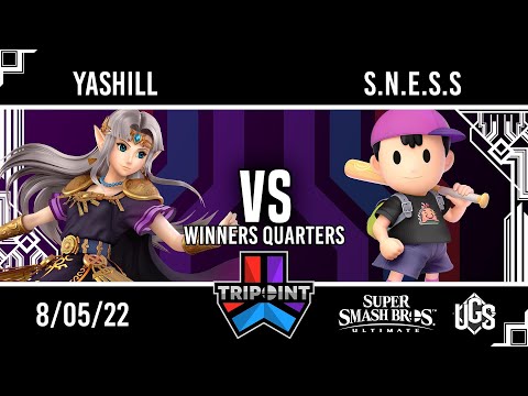 Tripoint Smash154  -  Winners Quarters  -  Yashill(Zelda) Vs. S.N.E.S.s(Ness)