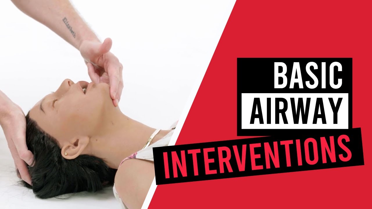 How to manage an unconscious persons airway