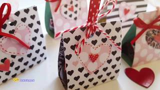PAPER CANDY BAR HOLDERS | VALENTINE'S DAY CRAFTS