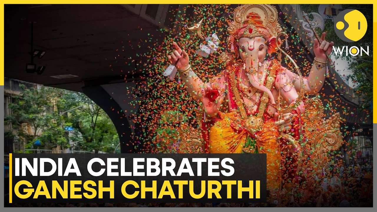 Ganesh Chaturthi 2026: Devotees Throng the Iconic Lalbaugcha Raja Pandal in Mumbai | WION