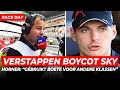 Max Verstappen boycot Sky Sports na uitspraken Kravitz | GPFans Raceday