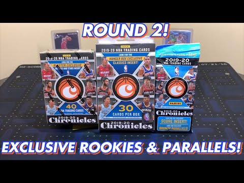 *Round 2!* 2019-20 Panini Chronicles Basketball Retail Blaster, Hanger & Fat/Value Pack/Box Break #2