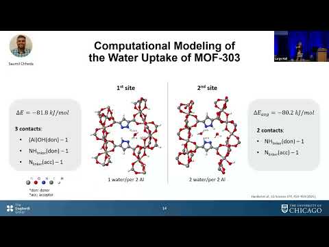 MOF2022 - Engineering MOF functionality using high-throughput data and ... - Laura Gagliardi