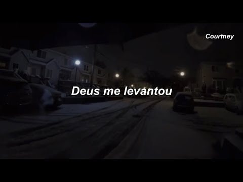 Deus me levantou e eu não sei porquê